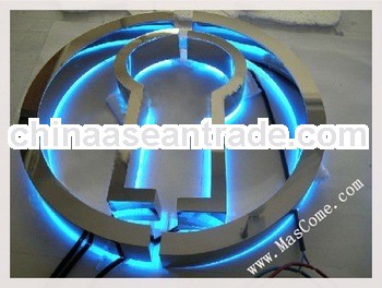 Advertising Stainless Steel Led Signs
