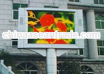 Advertising p10 high brightness led display screen outdoor rgb