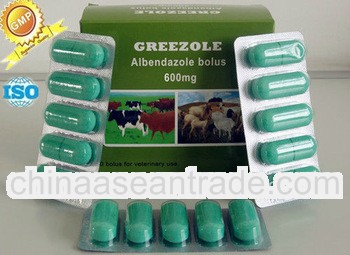 Albendazole Bolus/tablet 300mg/600mg/2500mg Antiparasitic Drugs