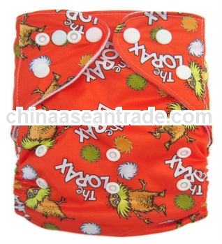 AnAn Baby Diaper Character Printed Washable Baby Cloth Diapers Nappies