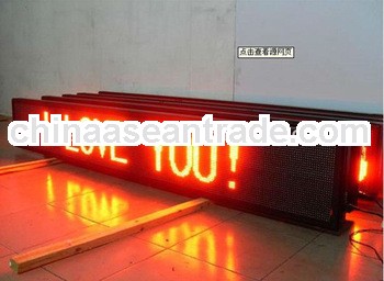 BIG SHOCK!!!!!alibaba Best module price!great price outdoor p10 single color led module red
