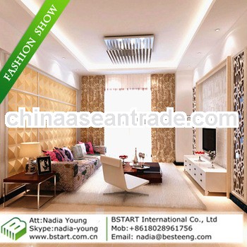 BST 3d wall covering manufacturer and exporter, fireproof, waterproof, moisture proof