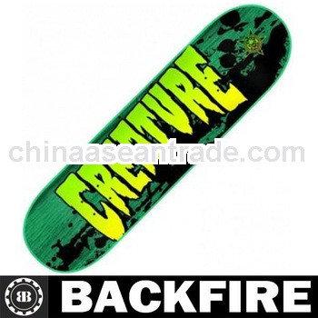 Backfire 7 ply canadian pro maple off road skateboard skateboard custom