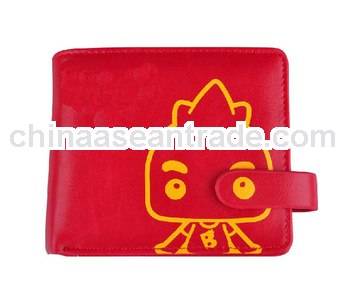 Bag Manufacturer Wholesale Printed Pattern Cute Cartoon PU Wallet For Promotion From Alibaba 