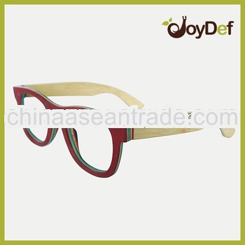 Bamboo wooden sunglasses wayfarer wooden sunglasses with polarized lens