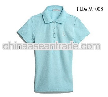 Best sell customized tight polo shirt women