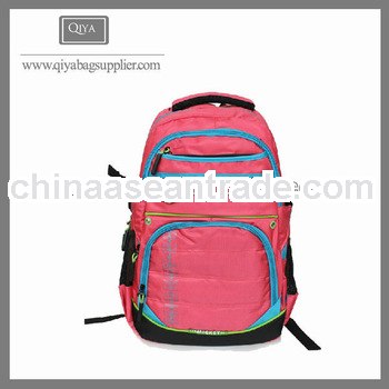 Big size cool red sport backpack for girls or high school