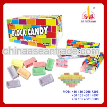 Block press candy