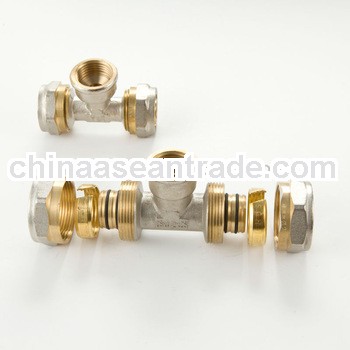 Brass Pipe Joint Compression Fitting