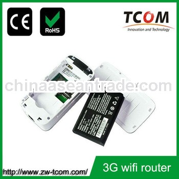 Build-in battery 3g wireless router with sim card slot