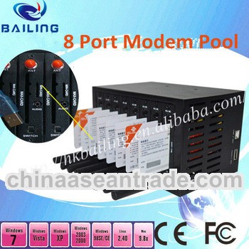 CDMA Modem Pool 8 Port Modem Pool for send bulk SMS MMS SMS Modem Pool with Wavecom Module