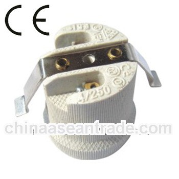 CE E27 porcelain led lamp socket screw shell