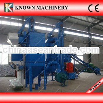 CE approved 1T/h completely wood pellet making machine line