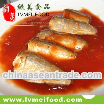 Canned Sardines in Tomato Sauce in125g