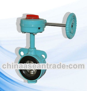 Carbon Steel Heat-resistant Rubber Seat Butterfly Valve