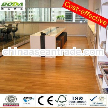 Carbonized Horizontal Conventional Bamboo Flooring