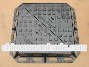 Cast Iron Square Manhole Cover and Frame,EN124-B125