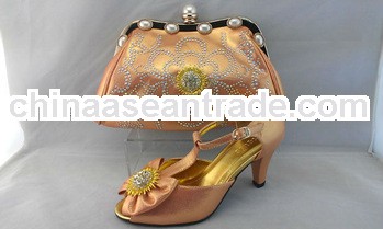 Charming Italian matching shoes and bag set TSH-97