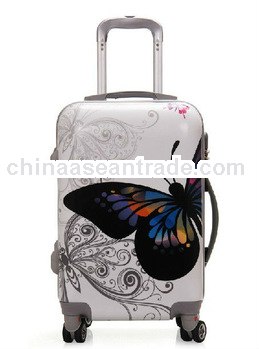 Cheap fashionable trolley travel bag luggage suitcase set for girls lady SDS-001