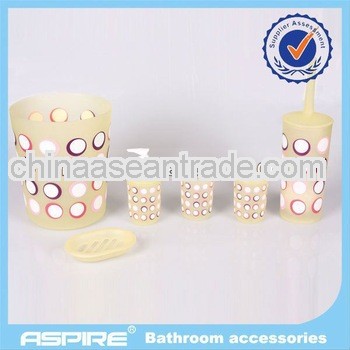 3pcs matte bathroom set manufacturer