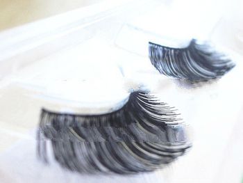 qingdao wholesale full hand made 100% human hair false eyelashes