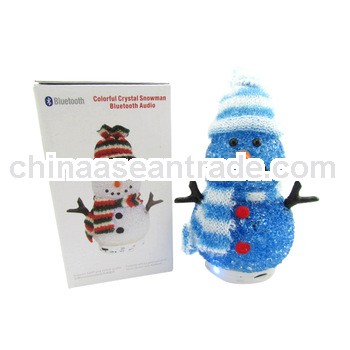 Christmas snowman mini speaker with memory card (BS17)