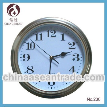 Classic design plastic wall clock