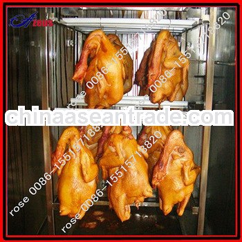 Commercial meat smoking machine for fish chicken pork sausage