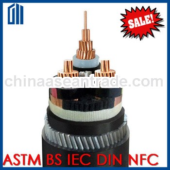 Copper Conductor XLPE Insulated Steel Wire Armored Power Cable Flame Retardent Armoured Cable