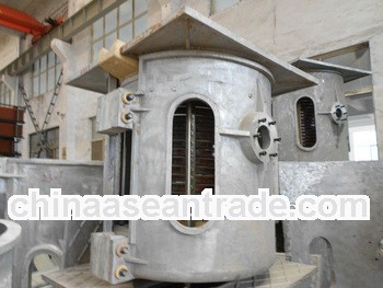 Copper and brass induction melting furnace/metal fusion furnace