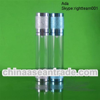Cosmetic airless bottle 100ml Airless pump bottle with lotion pump