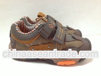 Cowhide fitness baby outdoor walking boy shoes BL912