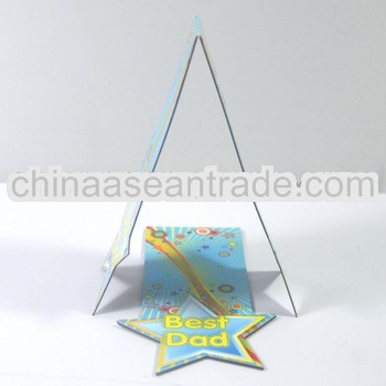 Custom folding magnetic bookmark for promotion