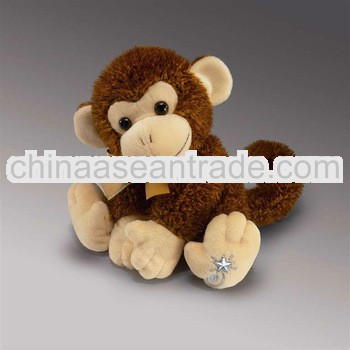 Custom plush toy monkey, custom stuffed monkey soft toy