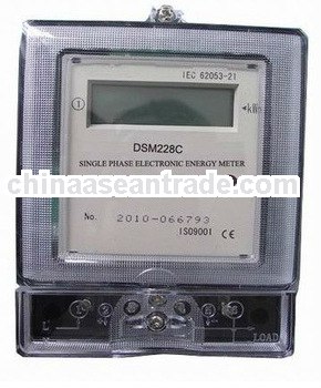 DSM228C-06 Single-phase Two-wire Electronic Active Energy Meter