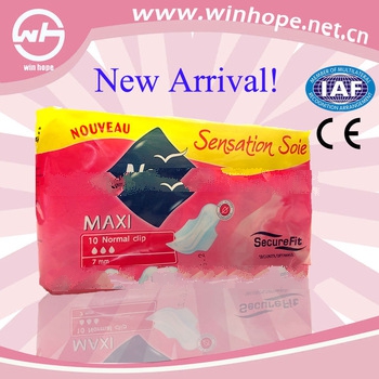 Day and night with factory price!!super girl sanitary napkin