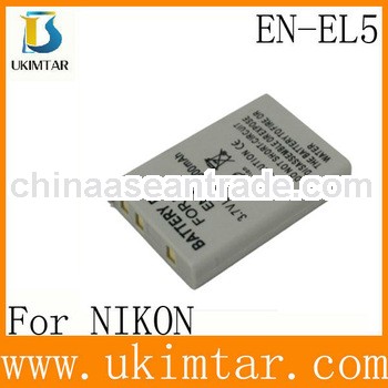 Digital Camera Battery EN-EL53.7v 1500mAh for Nikon EN-EL5 ENEL5