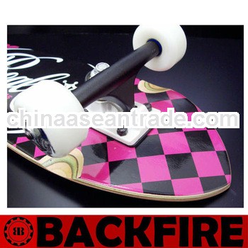 Dispatch within 24 hours Backfire 2013 NEW skateboard wholesale canadian maple skateboard , skate bo
