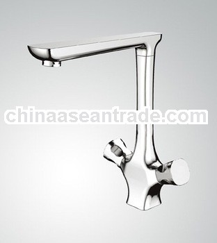 Double Handle Kitchen Facut Tap From Empolo Manufacturer 76 2101