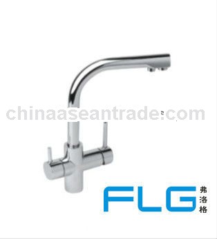Dual handle kitchen purifier faucet