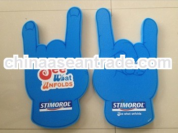 Eco-friendly cheering promotional foam hand