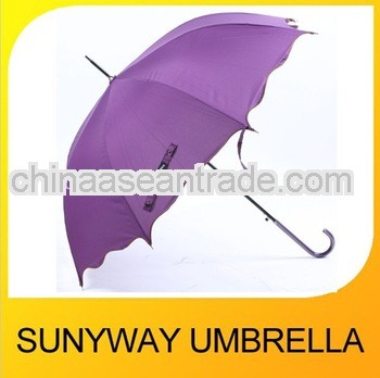 Elegance Automatic Straight Dome Umbrella For Lady