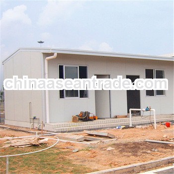 Energy conservation prefabricated log cabin for construction office site