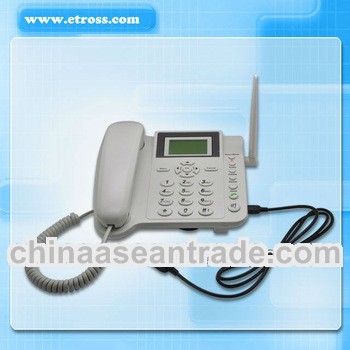 Etross Telecom Hot selling GSM Cordless Phone Etross-6288, 900/1800Mhz, or 850/900/1800/1900Mhz