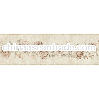 FTS030701 Noble rosy PVC coated new wallpaper