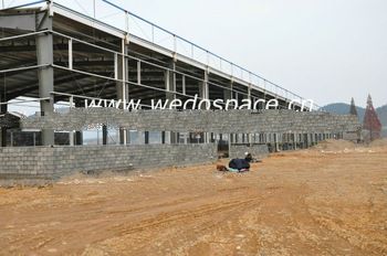 Fabricated steel structure engineering