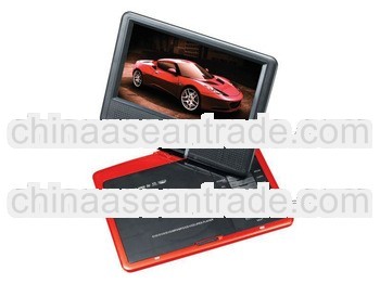Factory price portable DVD player with USB/SD/MMC port