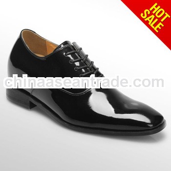 Fashion Patent Leather Shoes for Men Brand Shoe