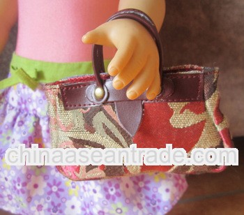 Flower bag 18 inch America girl doll ,18 inch America girl doll accessories