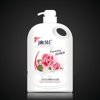Flower fragrance tender skin bulk shower gel 2L